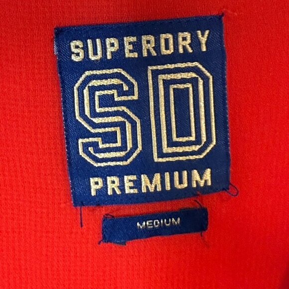 Superdry Red Orange Sun Dress Sundress Embroidered Mini 6 - Picture 10 of 13